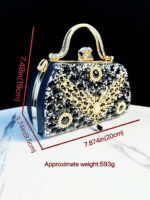 Diamond-studded shoulder Bags - Image 5