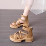 2025 new flat maternity sandals