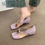 French beautiful women's summer sandals 2025