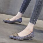 Versatile rhinestone 3cm, 5cm high heels - Image 2