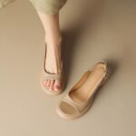 Women's open toe fish mouth shoes - Image 4