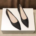 Flat-bottomed shallow-mouth shoes - Image 2